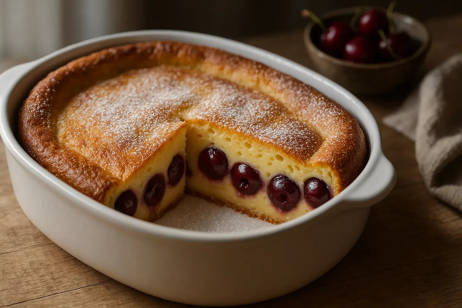 Clafoutis : recette simple aux cerises de saison