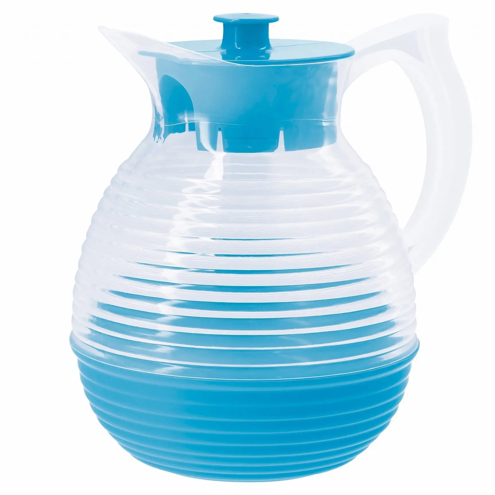 Carafe Bleu Azur, pichet rétro 1,3 L fabriqué en France
