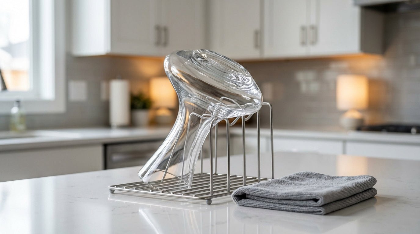 Comment Sécher une Carafe à Vin : Astuces, Cristal et Traces d'Eau