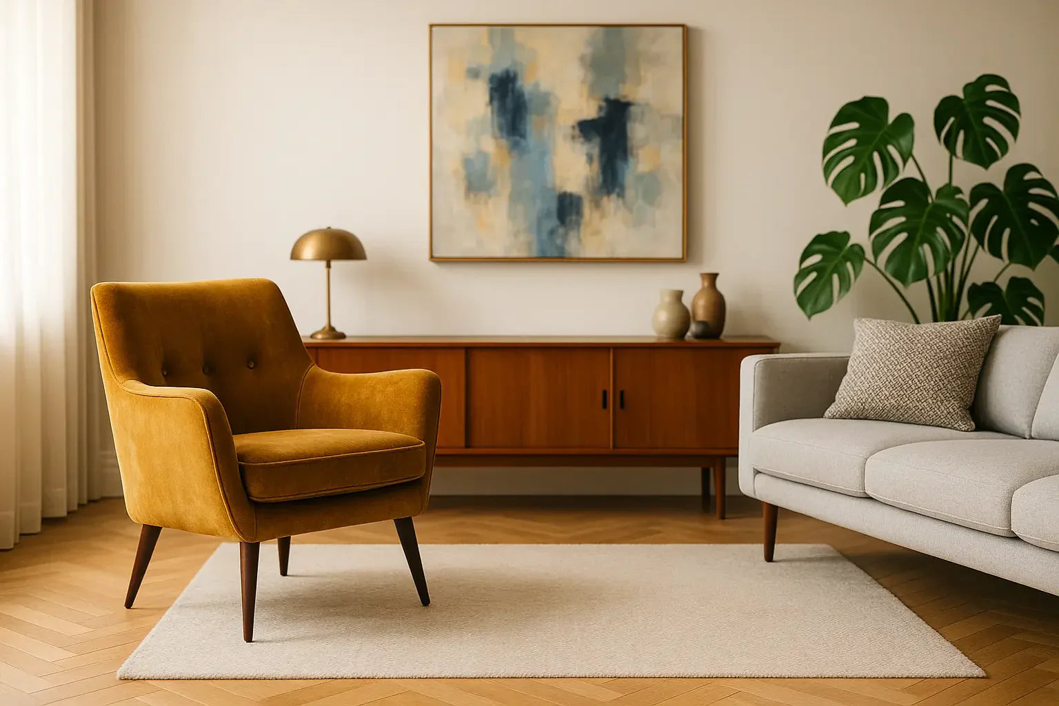 Ravivez l'intérieur avec un mix subtil vintage-moderne