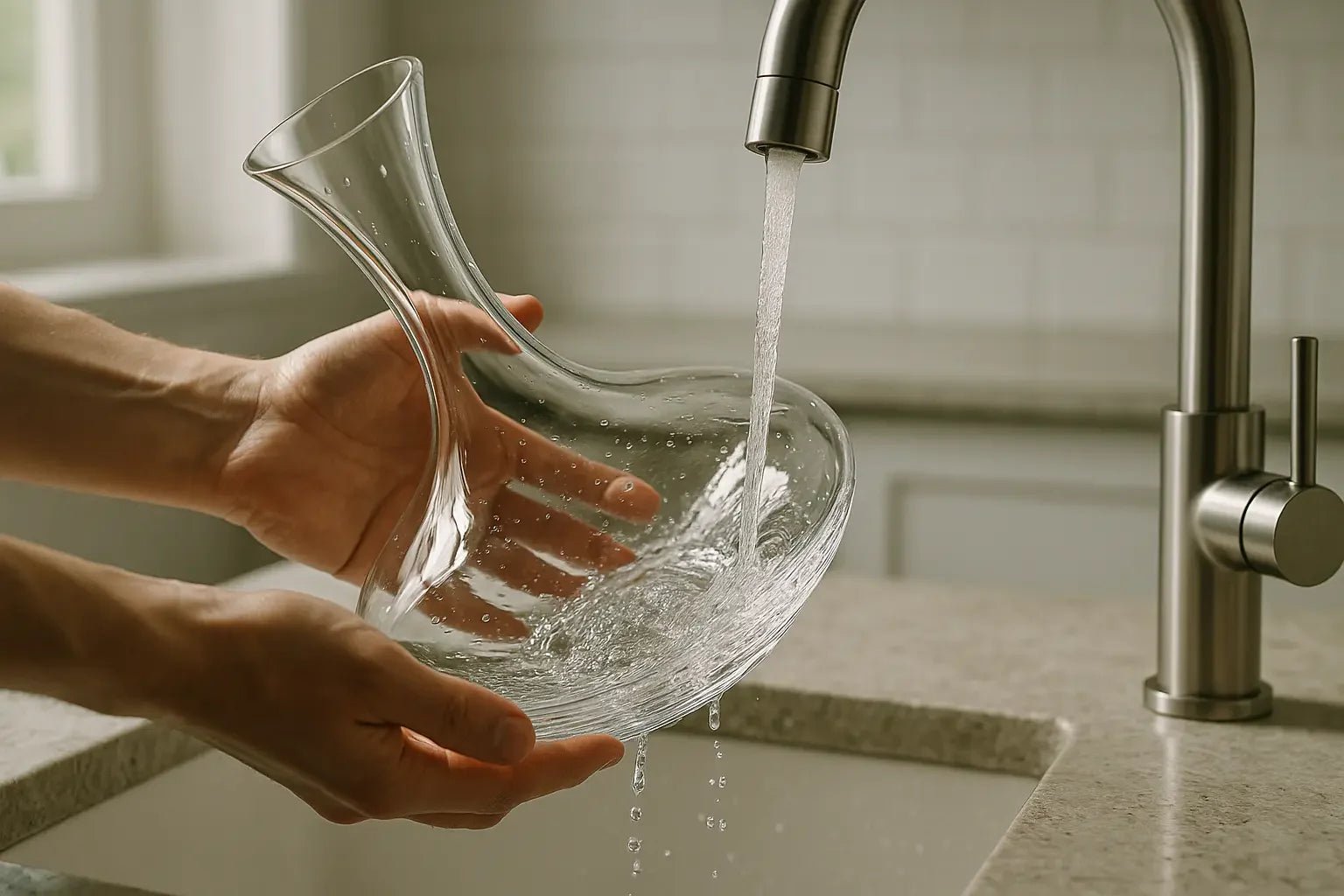 Nettoyer une carafe à vin : Méthodes pour un verre éclatant