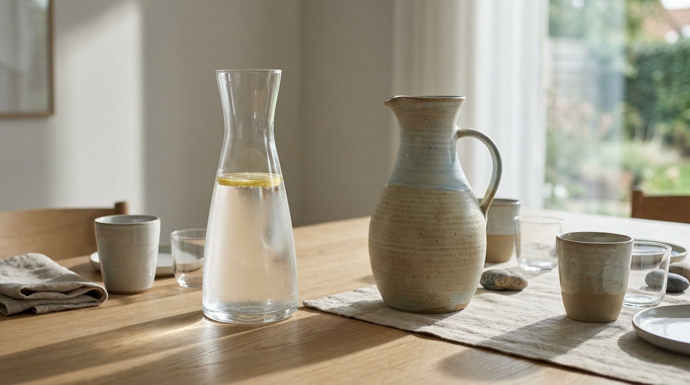 Carafe à Eau : Guide d'Achat, Matériaux et Avantages