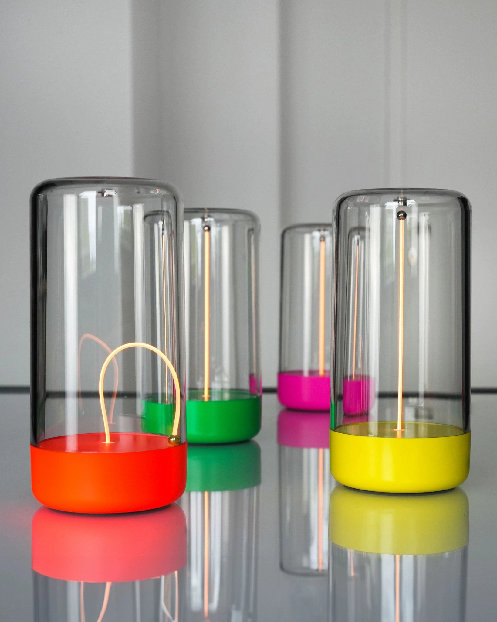 Lampe de table PULSE Sompex - Orange fluo