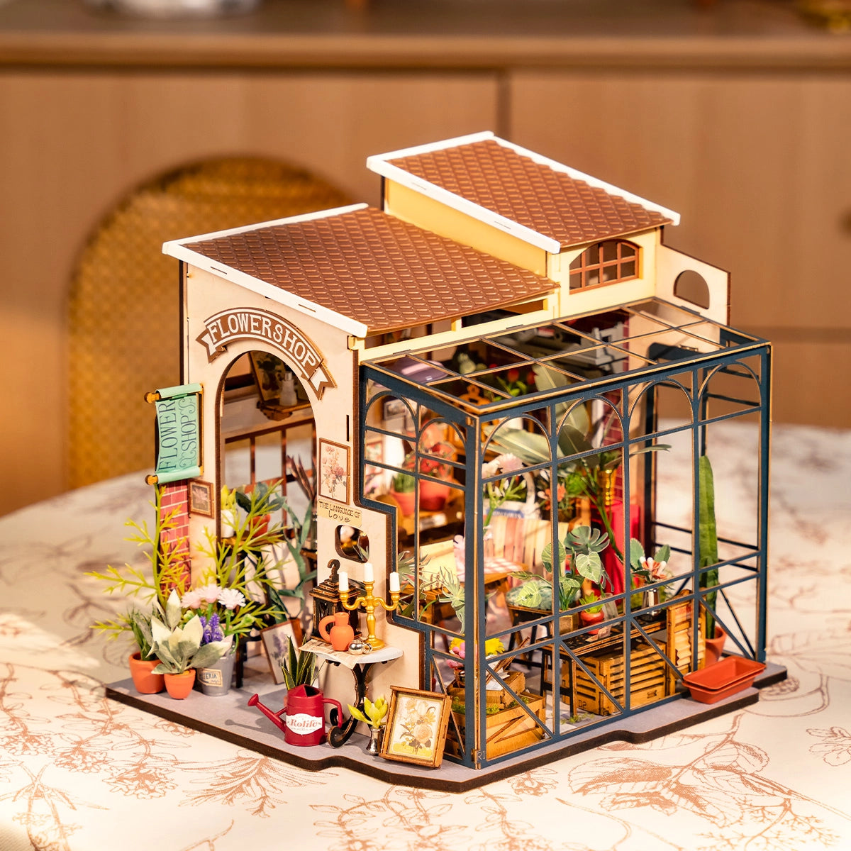 Kit de Maison Miniature DIY – Emily's Flower Shop