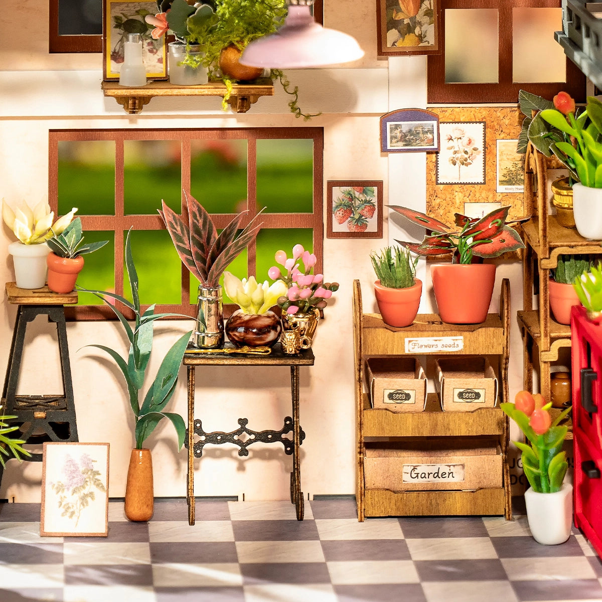 Kit de Maison Miniature DIY – Emily's Flower Shop