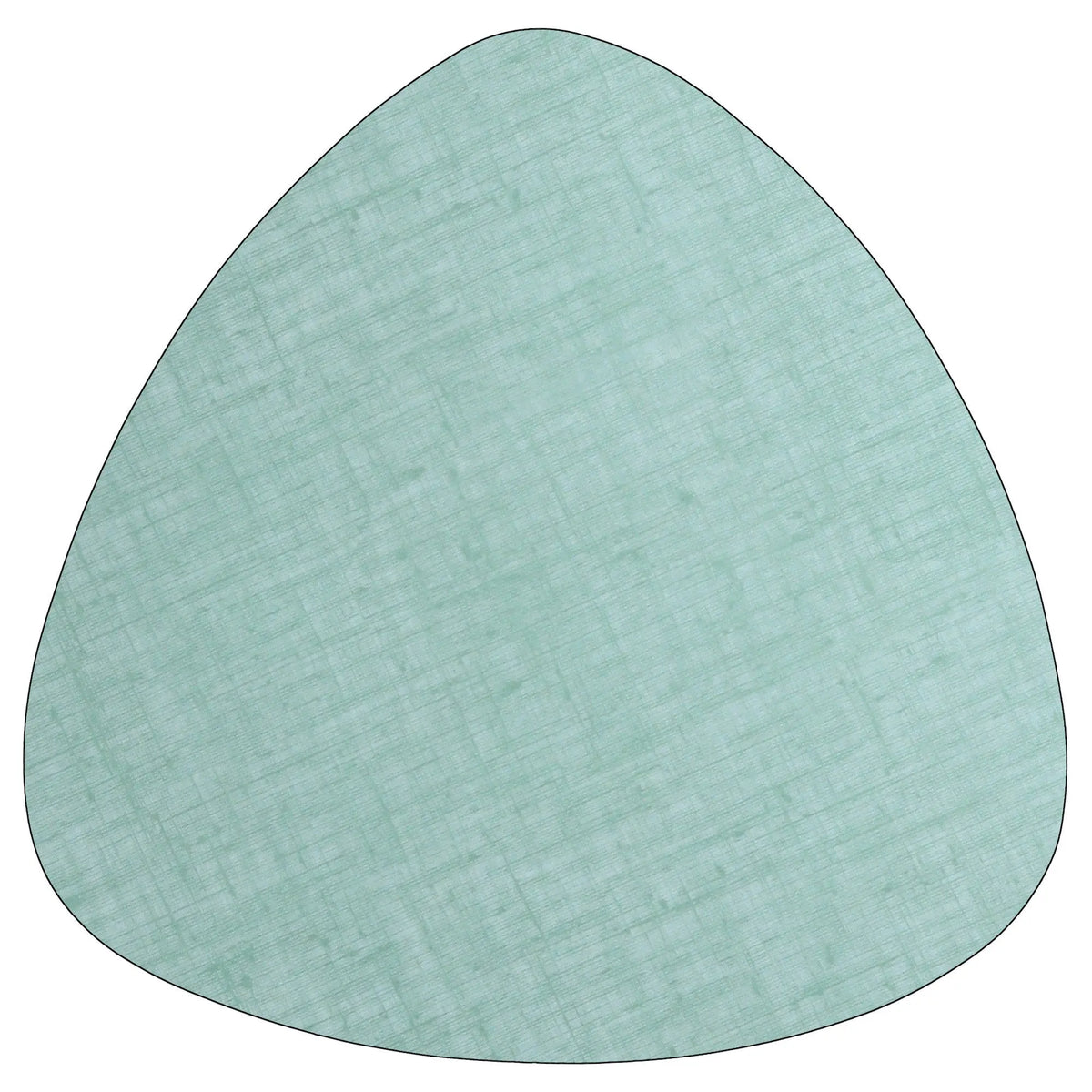 Sous plat décoratif vintage vert mousse uni – Repose plat chaud, style rétro années 50-70, décoration maison authentique.