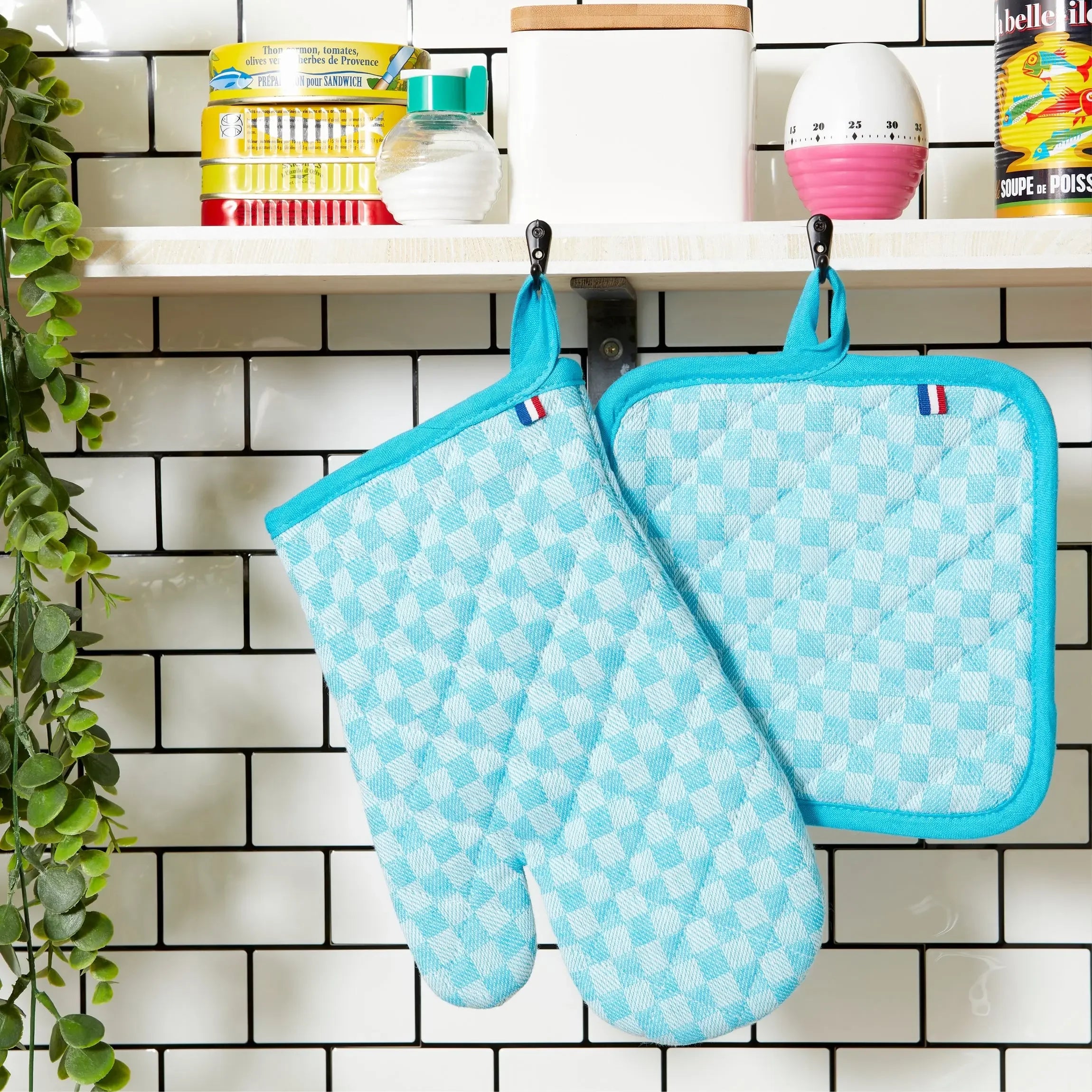 Le Gant et la Manique Damier LA CARAFE