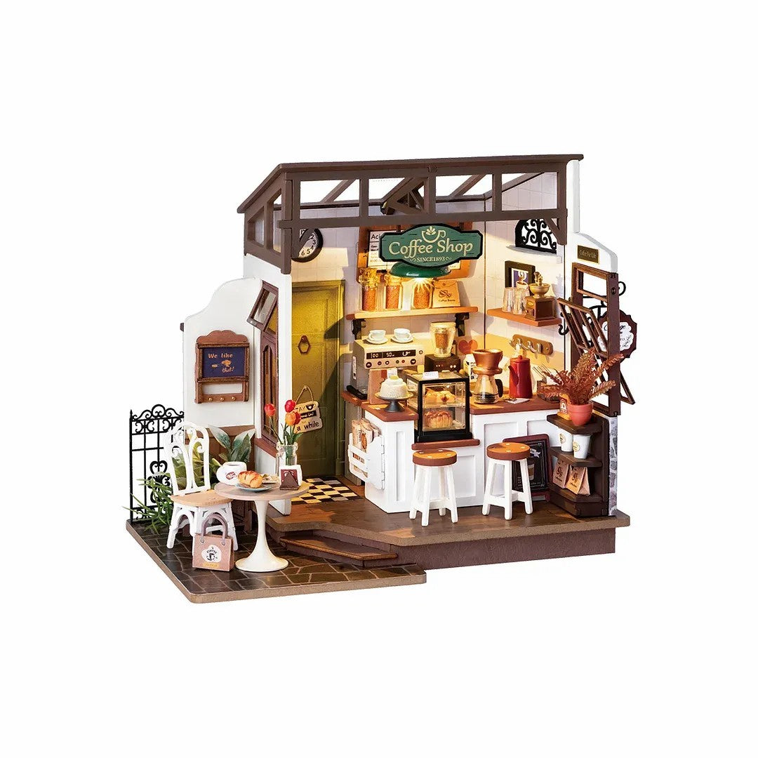 Kit de Maison Miniature DIY – NO.17 Café DG162