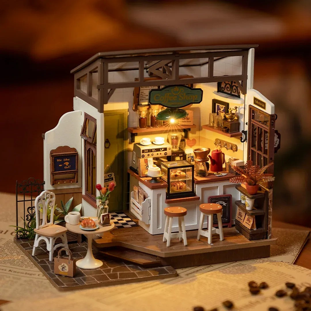 Kit de Maison Miniature DIY – NO.17 Café DG162