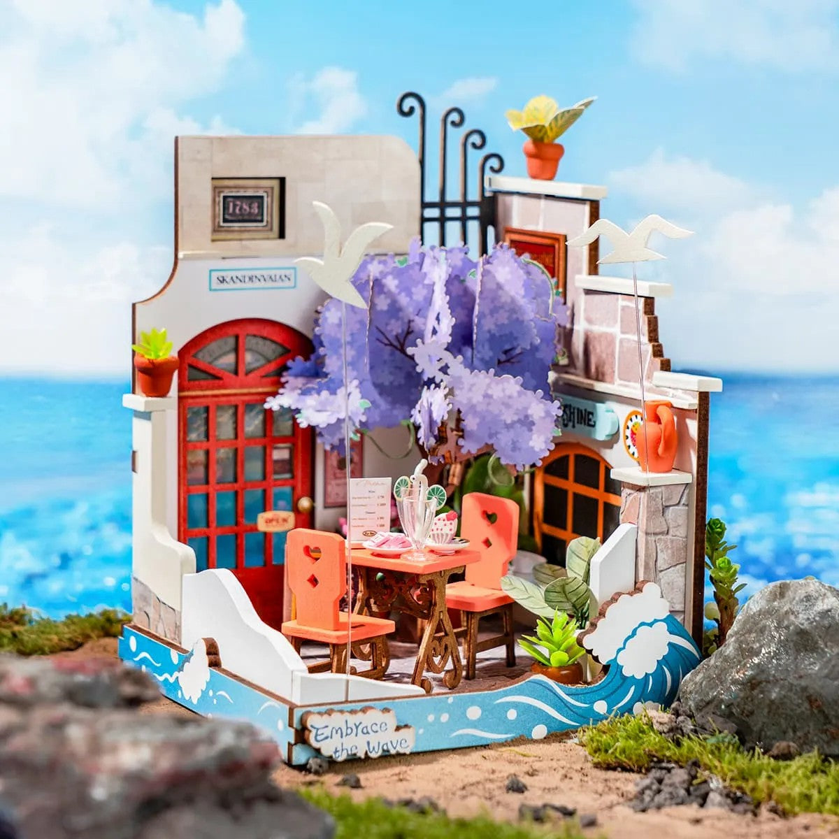Maquette en Bois – Holiday Restaurant DS039