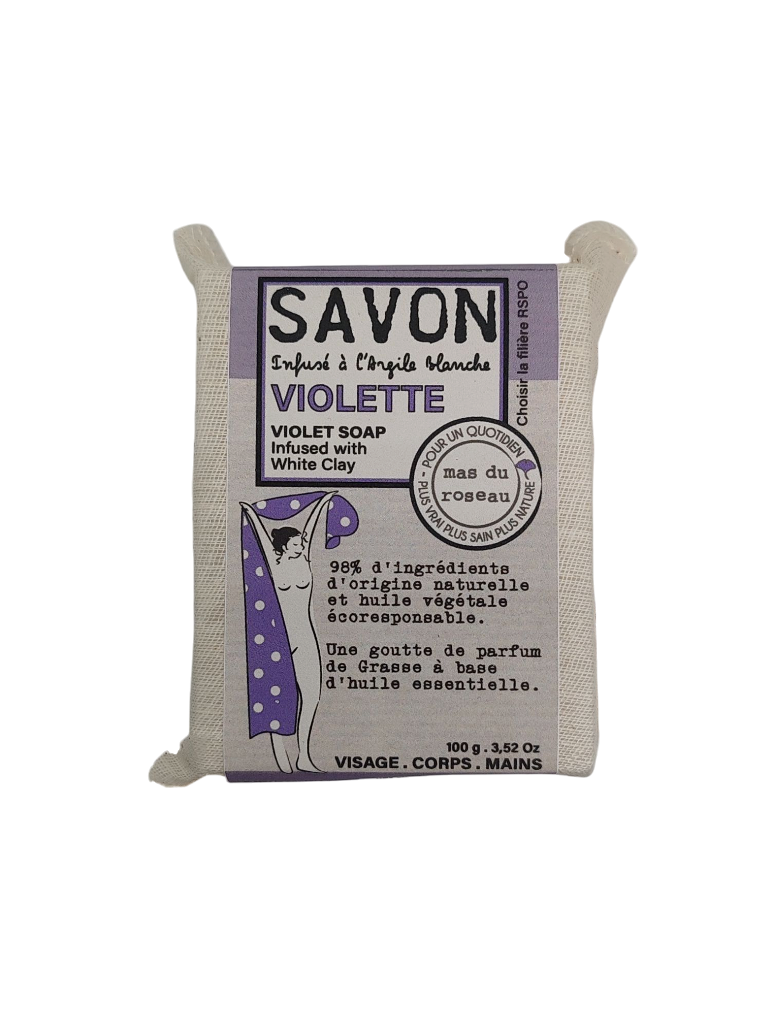 Savonnette Mas du Roseau 100g