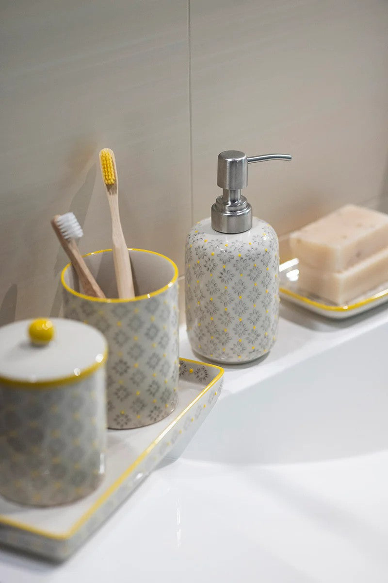 Distributeur de savon liquide motif traditionnel