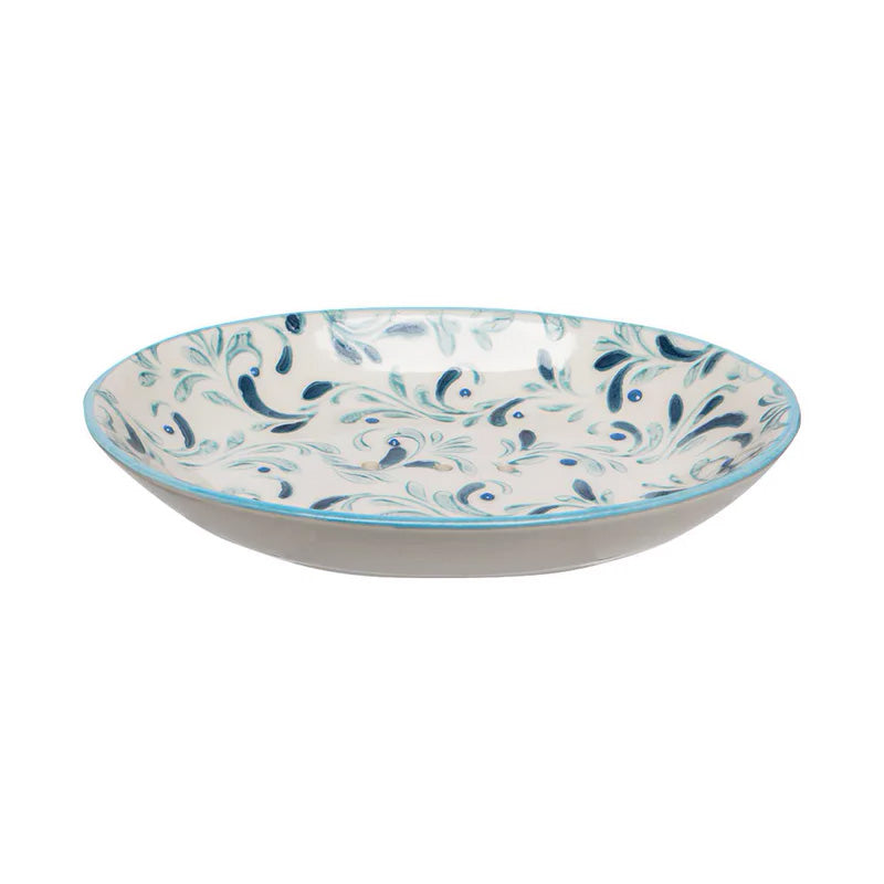Porte-savon ovale motif oriental