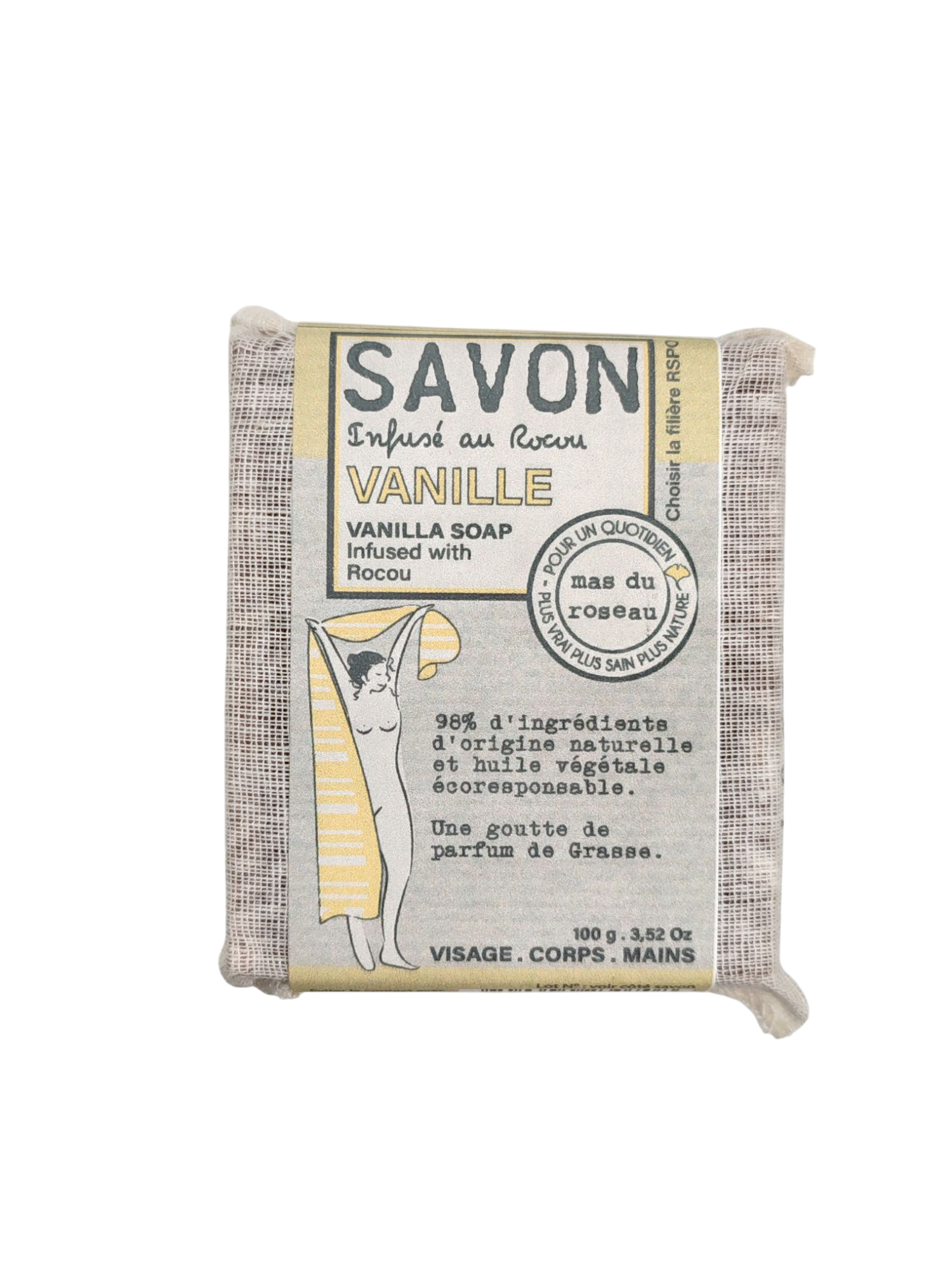Savonnette Mas du Roseau 100g