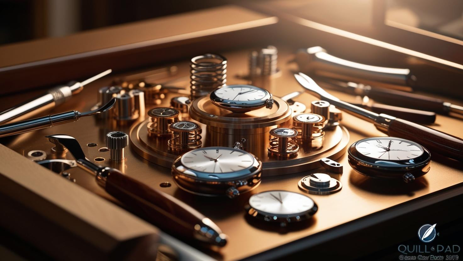 Comment devenir horloger de luxe : le guide complet - La Carafe