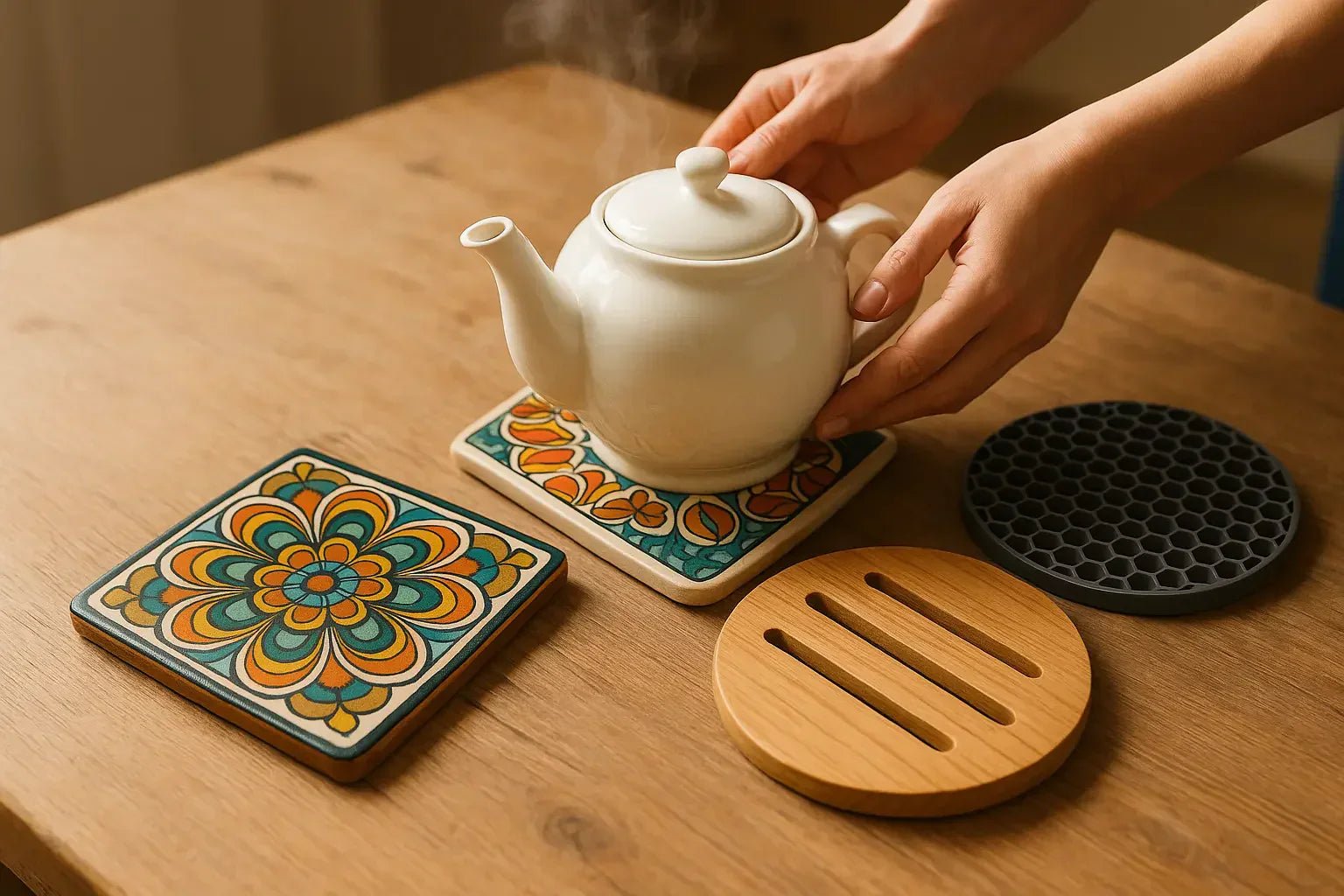 Découvrez les 5 tendances incontournables autour des Dessous de plat vintage !