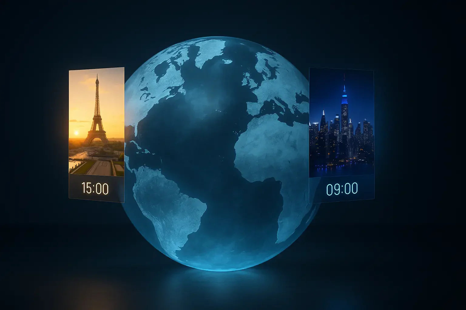 Quelle heure est-il réellement à travers le monde ?