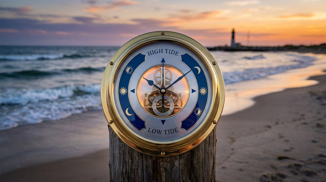 Horloge des Marées : Fonctionnement, Réglage et Lecture du Cadran