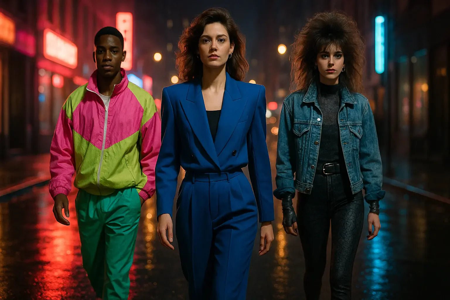 Les tendances mode des années 80