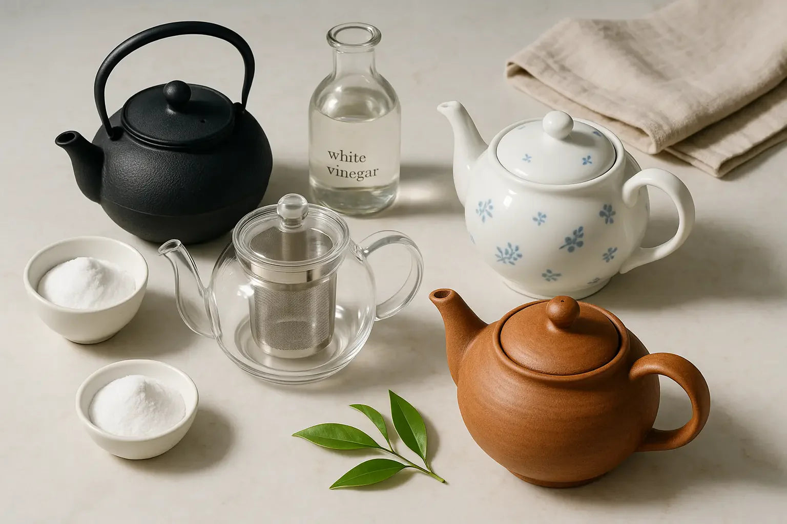 Nettoyer et entretenir sa théière : astuces par matériaux