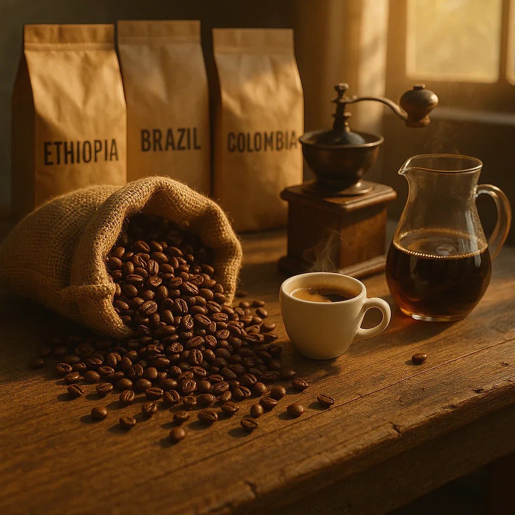 Café-grain : origine, fraîcheur & saveurs uniques