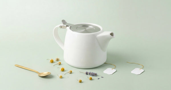 Théière Céramique Vintage – Design Rétro 620ml