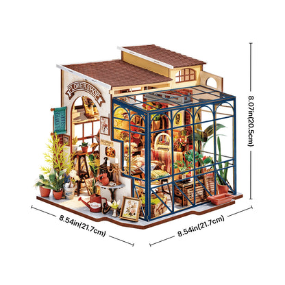 Kit de Maison Miniature DIY – Emily's Flower Shop