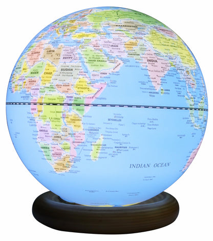 Globe terrestre lumineux 25 cm avec réalité augmentée