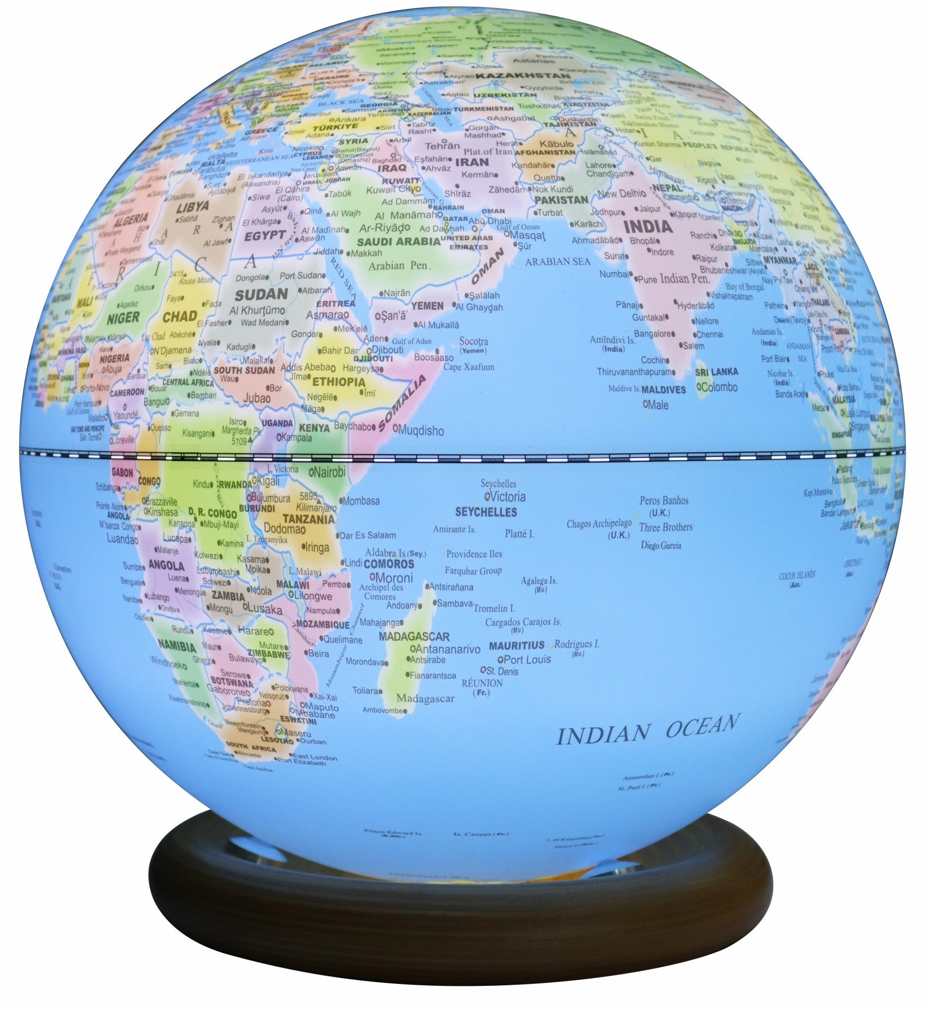 Globe terrestre lumineux 30 cm avec réalité augmentée
