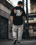 T-shirt DDP x Funky J noir – dos « Funk is not a joke »