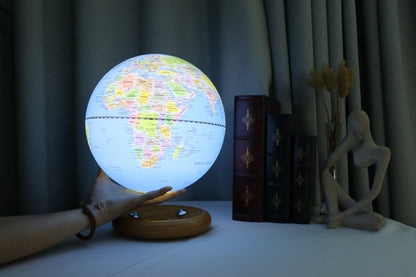 Globe terrestre lumineux 25 cm avec réalité augmentée