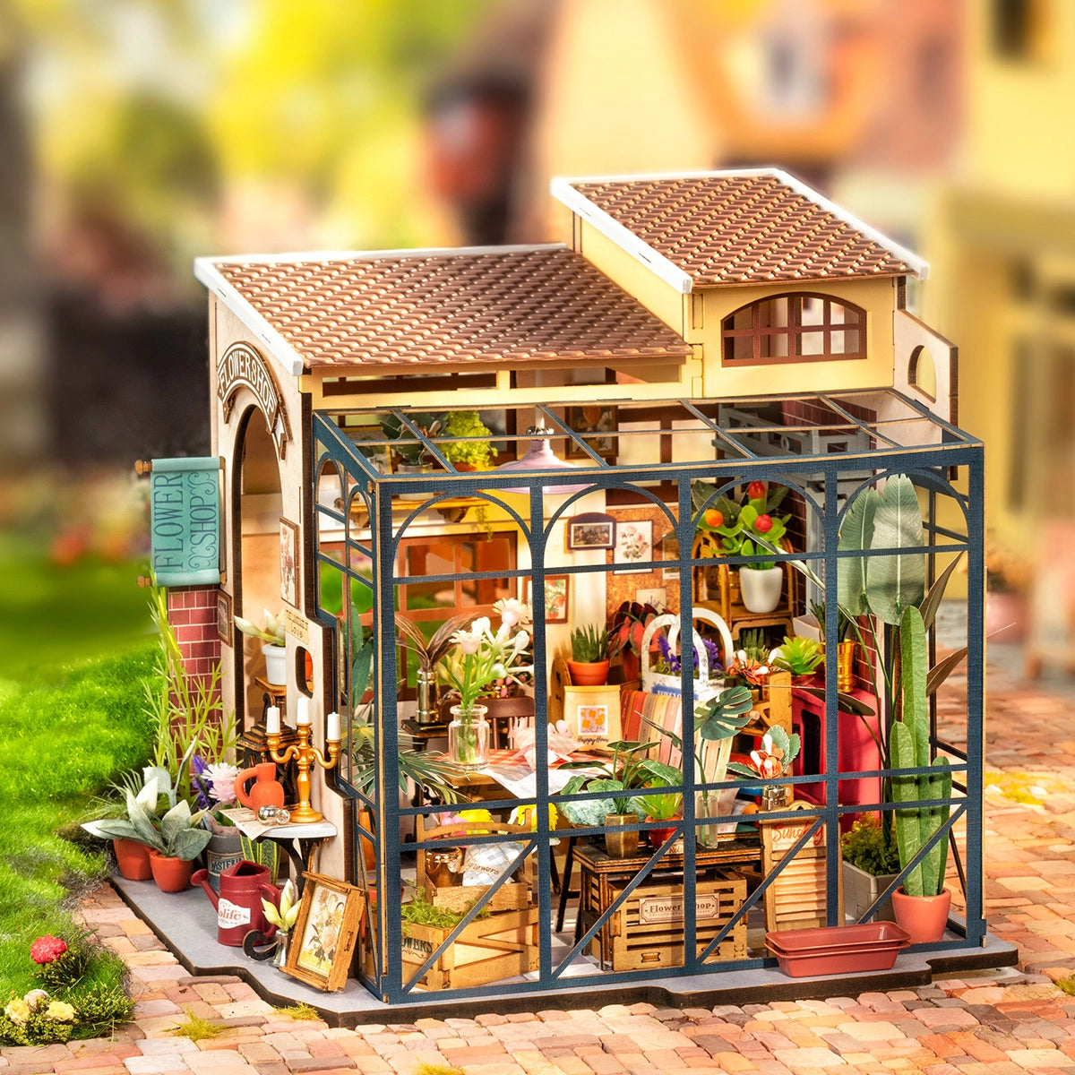 Kit de Maison Miniature DIY – Emily's Flower Shop