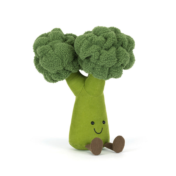 Peluche Jellycat Amuseables Broccoli, brocoli souriant