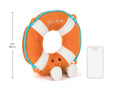 Taille de la peluche Jellycat Life Ring