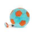Peluche Jellycat Amuseables Jellycat Football vue de profil