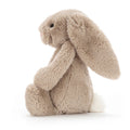 Peluche Jellycat Bashful Beige Bunny vue de profil