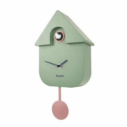 Horloge Maison Coucou Fisura – Coloris Menthe