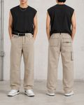 Pantalon cargo beige – DDP