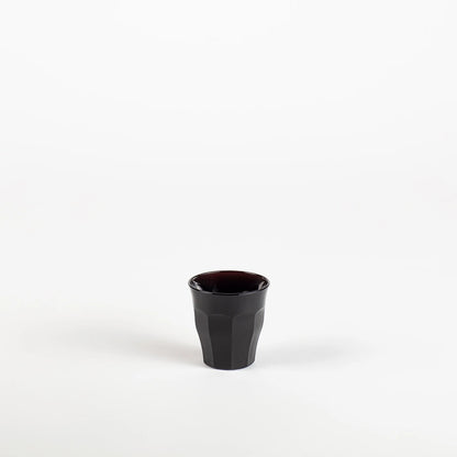 6 gobelets Picardie 9 cL noirs - Duralex