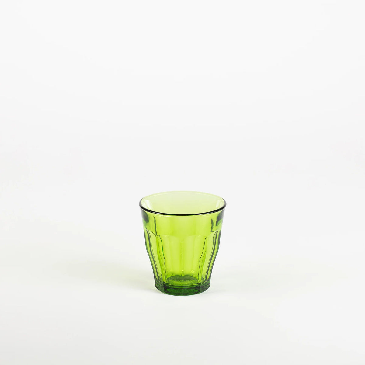 Lot de 6 verres Duralex Picardie 25 cl vert, verre trempé fabriqué en France