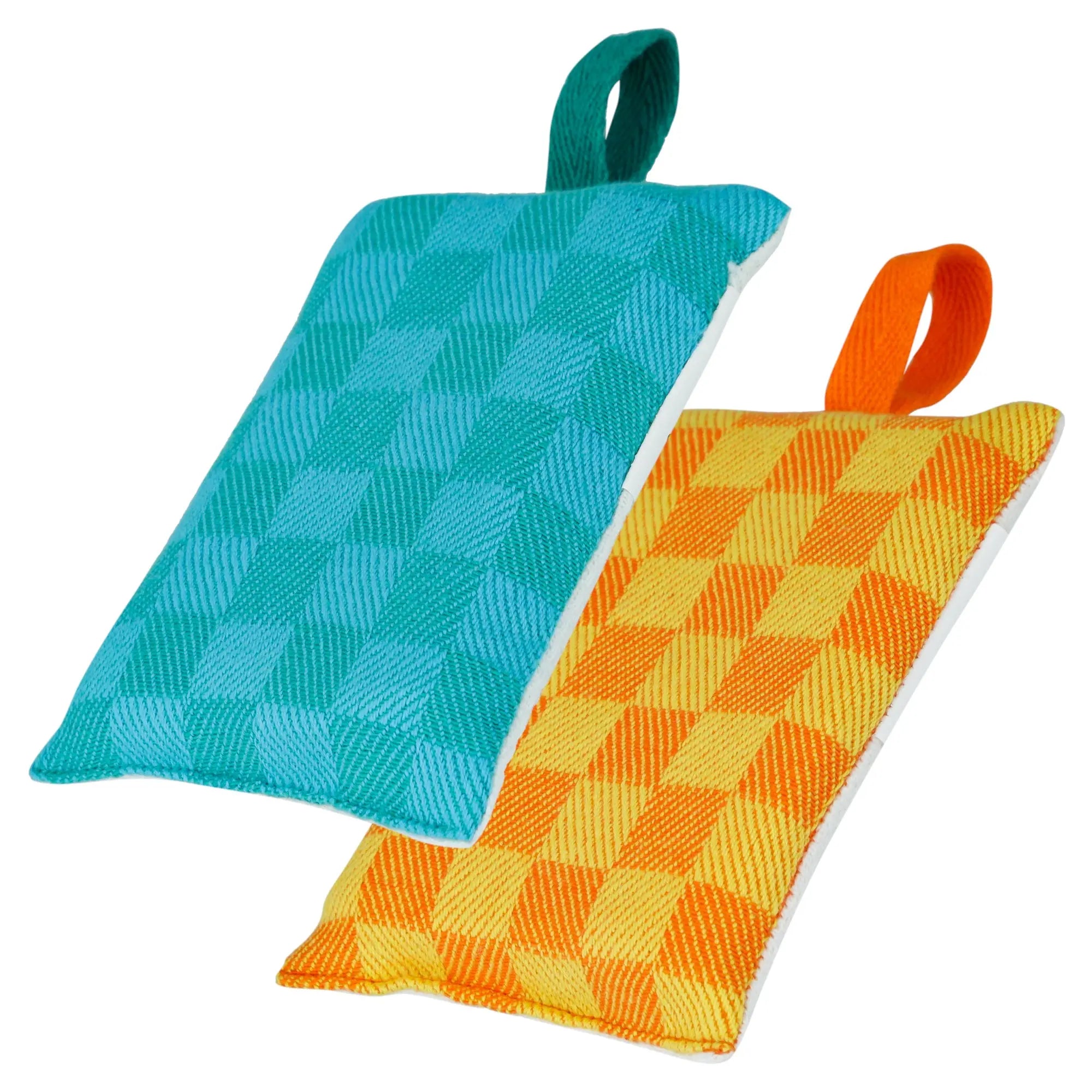 Eponges lavables & réutilisables (en lot de 2)-LA CARAFE- TU-PAMPLEMOUSSE-FIGUE