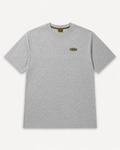 T-shirt DDP95 gris chiné, coton uni streetwear DDP, coupe droite unisexe
