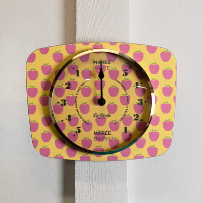 Horloge des Marées Rétro Imprimée
