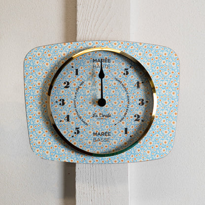 Horloge des Marées Rétro Imprimée