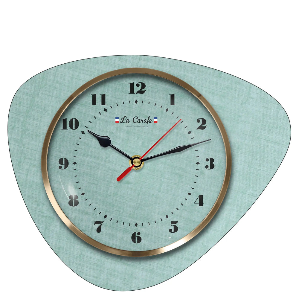 Horloge Murale Vert Vintage