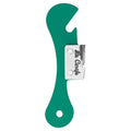 Ouvre-Boîte Rétro en Acier Inoxydable vert, style vintage années 50-70, accessoires cuisine rétro authentique.