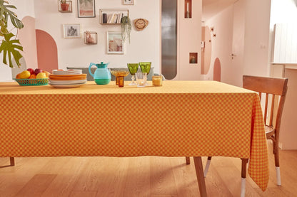 La Nappe Damier 180x350cm - La Carafe