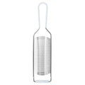 Râpe acier inoxydable rétro style vintage années 50-70, qualité professionnelle pour décoration maison vintage et cuisine rétro.