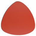 Sous plat décoratif vintage orange abricot uni – Repose plat chaud en design rétro des années 50-70, objet décoration vintage.