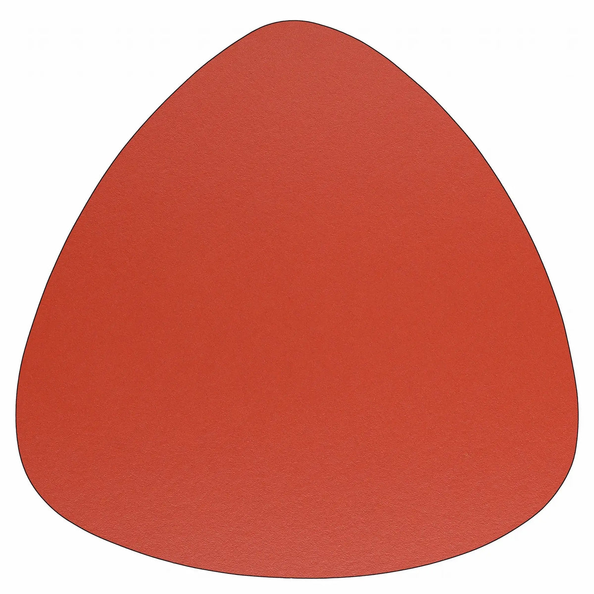 Sous plat décoratif vintage orange abricot uni – Repose plat chaud en design rétro des années 50-70, objet décoration vintage.